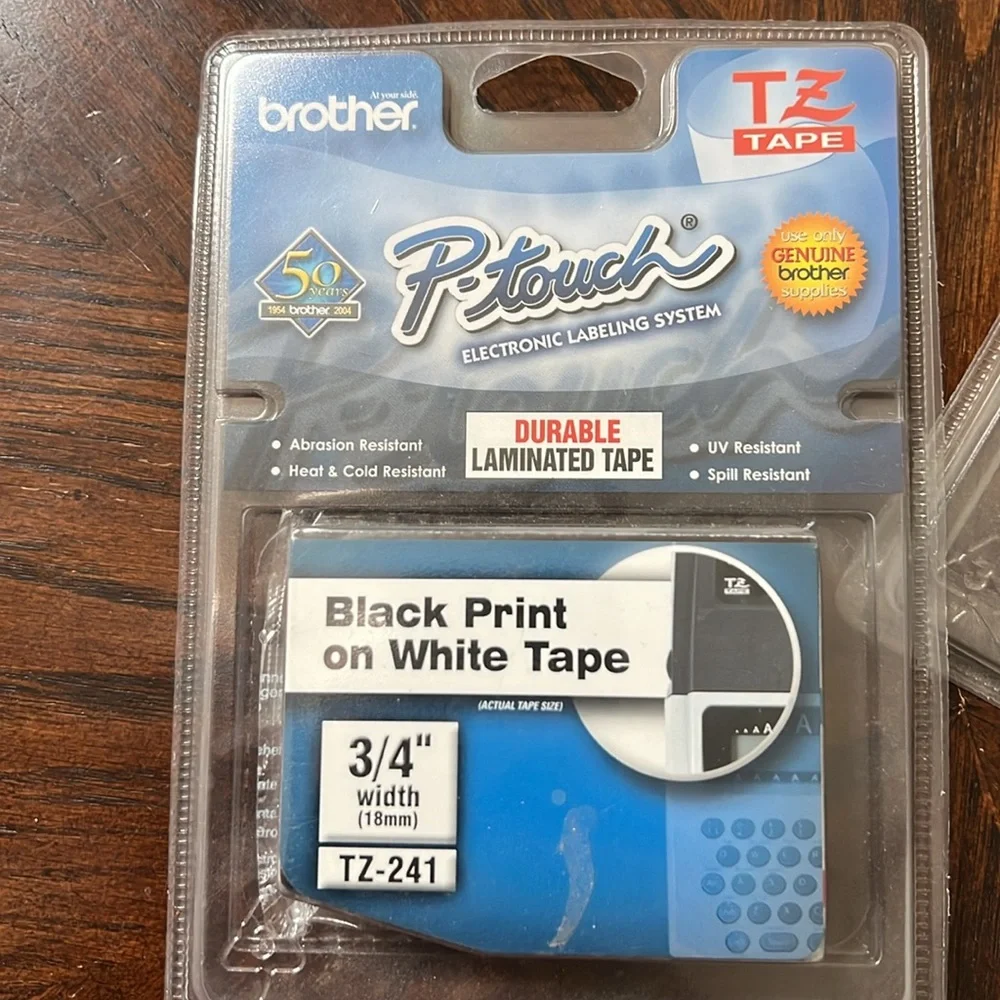 Brother P-Touch TZ Tape Lot of 3